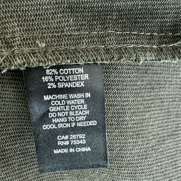 House of Harlow 1960 Army Green Corduroy Coat - Picture 10 of 10